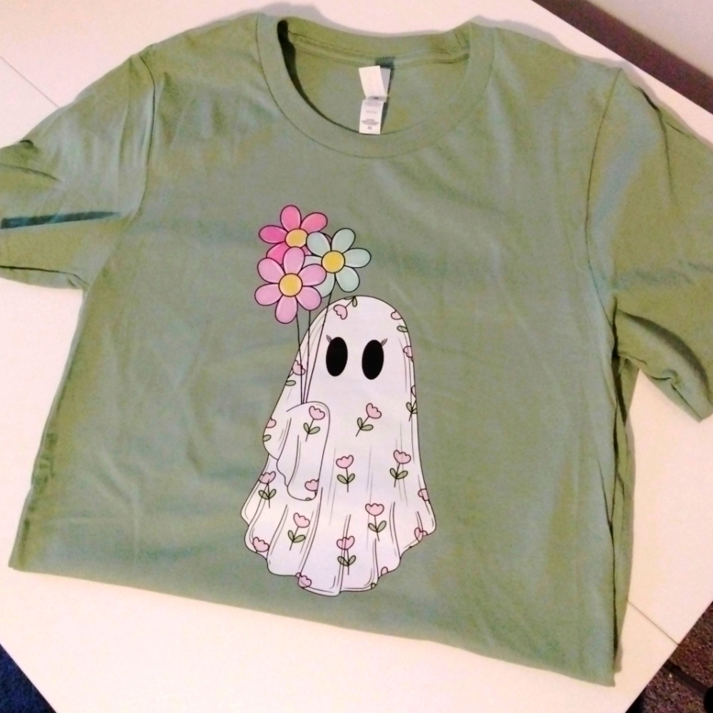 Floral Ghost T-shirt